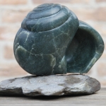 Schelp op steen Schelp op steen