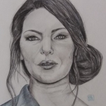 Portret van een vrouw Portret van een vrouw
