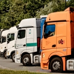 Bij Waterloo (B), parkeerplaats langs de snelweg Bij Waterloo (B), parkeerplaats langs de snelweg