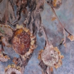 boeket van gedroogde zonnebloemen boeket van gedroogde zonnebloemen