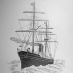 Zeil/stoomschip Zeil/stoomschip