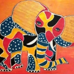 Afrikaanse kleuren Afrikaanse kleuren