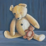 Oude knuffelbeer Oude knuffelbeer