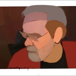Portret van leo Portret van leo