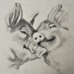 knuffel varkens knuffel varkens