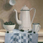 Koffiekan met Theedoek Koffiekan met Theedoek