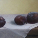 Pruimen op tafel Pruimen op tafel
