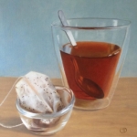 Kopje Thee met theezakje Kopje Thee met theezakje