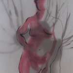 Boom Vrouw roze Boom Vrouw roze