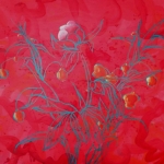 Rood met Bloemen Rood met Bloemen