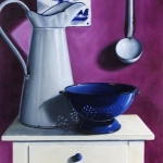 Blauw vergiet Blauw vergiet