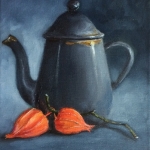 Tinnen theepot Tinnen theepot