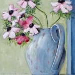 Kan met anemonen Kan met anemonen