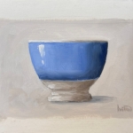 Blauw schaaltje Blauw schaaltje