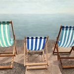De strandstoelen De strandstoelen