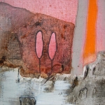 Detail abstract landschap Detail abstract landschap