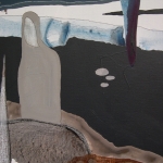 Detail Nacht over Namib Detail Nacht over Namib