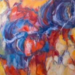abstract rood/blauw 2015 abstract rood/blauw 2015