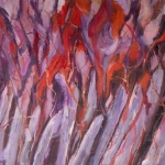abstract rood/grijs abstract rood/grijs