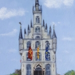 Stadhuis Gouda vlaggen Stadhuis Gouda vlaggen