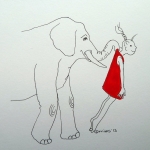 Fien en de olifant Fien en de olifant