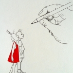 Fien en Tim getekend Fien en Tim getekend