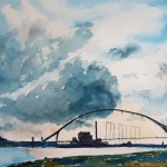 Brug bij Nijmegen Brug bij Nijmegen