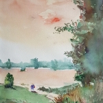 Naar het Waalstrand Naar het Waalstrand