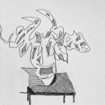 Inktkrabbel Inktkrabbel