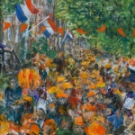 Kunstkaart feest in Amsterdam Kunstkaart feest in Amsterdam