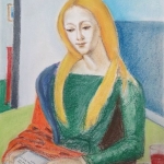 De blonde vrouw/La femme blonde De blonde vrouw/La femme blonde