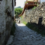 Straat in Siriince Straat in Siriince