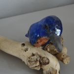 IJsvogel (Raku blauw) IJsvogel (Raku blauw)