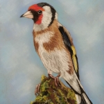 Schilderij puttertje Schilderij puttertje