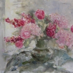 stilleven boeket roze stilleven boeket roze