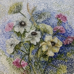 pointillisme anemonen pointillisme anemonen