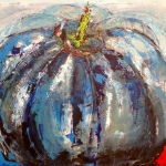 Blauwe pompoen Blauwe pompoen