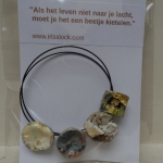 Halsketting 4 op een rij Halsketting 4 op een rij