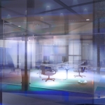 District 8 serie: office at night1A District 8 serie: office at night1A