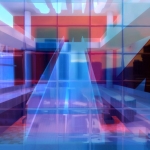 White City series: "Red stair case" - White City series: "Red stair case" -