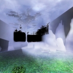 Fog @ night _ The Blue tree_ Fog @ night _ The Blue tree_