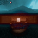 Fog @ night _ The red light that shines in dark places_ Fog @ night _ The red light that shines in dark places_