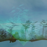 Fog @ night _Landscape Light Blue_ Fog @ night _Landscape Light Blue_