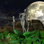 Moonlite statue Moonlite statue