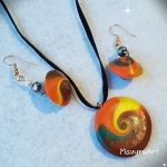 Oorbellen en ketting Oorbellen en ketting