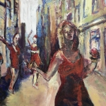 Dansen in de straat Dansen in de straat