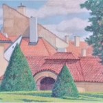 Vrbovska tuin in Praag Vrbovska tuin in Praag