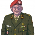 Luitenant-generaal Joop van Ginkel (Artillerie) 