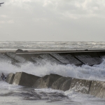 De kust bij IJmuiden De kust bij IJmuiden