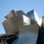 Bilbao-Guggenheim buiten Bilbao-Guggenheim buiten
